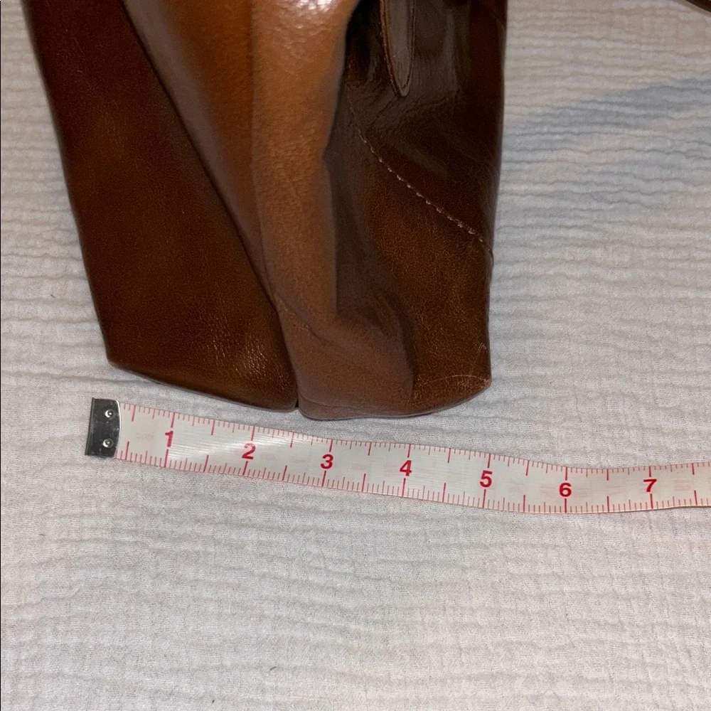 Ashwood Genuine Leather Shoulder Bag Tote Cognac Brown Handbag Purse - Picture 15 of 17